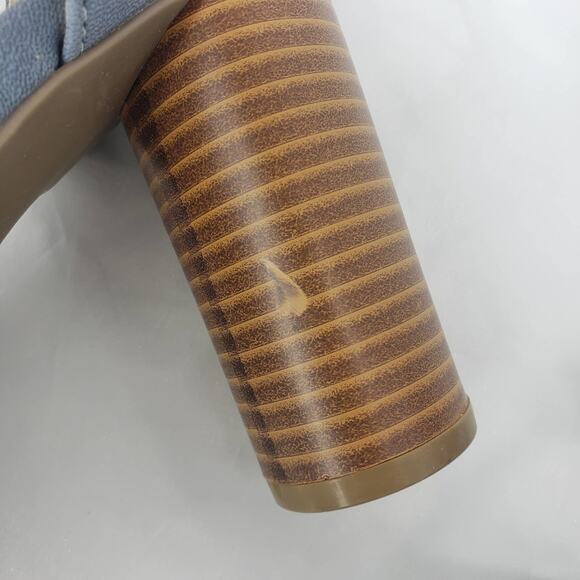 Liz Claiborne Blue Bahati Heeled Sandals - Picture 9 of 13